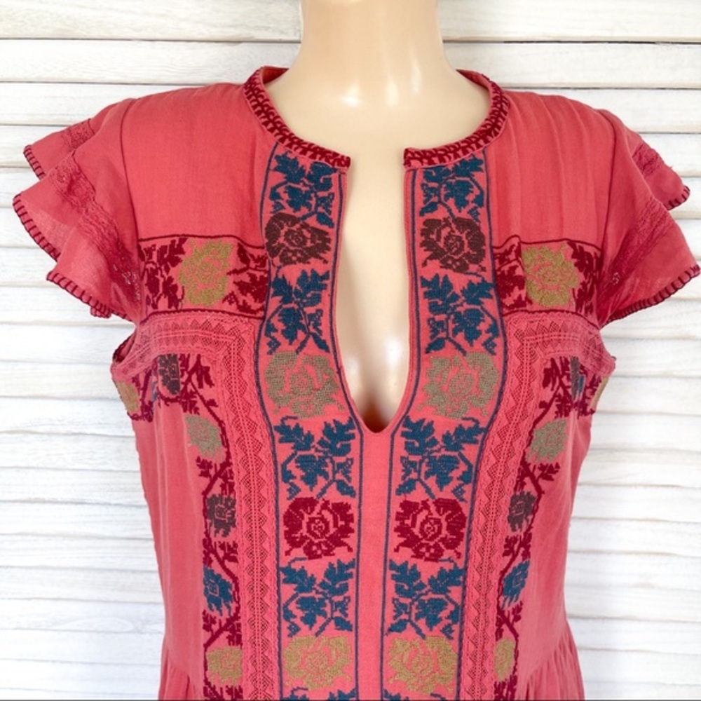 LOVE SAM ZINNIA EMBROIDERED DRESS - Picture 4 of 13